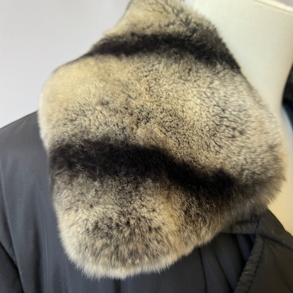 POST CARD COAT 12 WINTER SNOW ITALIAN GLAM LUXURY SKI RESORT VACATION PARKA CHIC - Picture 6 of 12